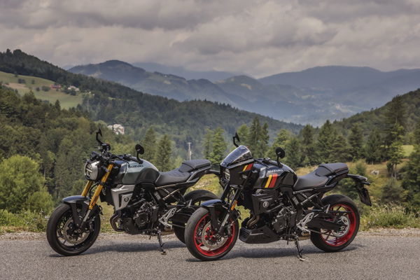 GSX-8T (a sinistra) e GSX-8TT (a destra)