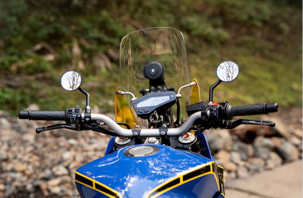 A Yamaha MT-09 Tenere personalizzato