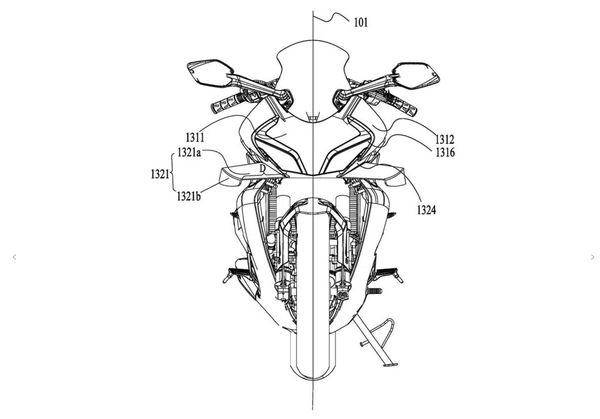 La bici cfmoto mostrata sembra essere una 675SR