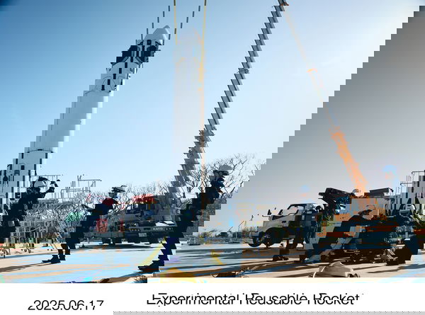 Un lancio di Rocket Honda