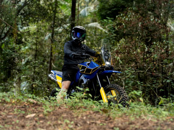 A Yamaha MT-09 Tenere personalizzato