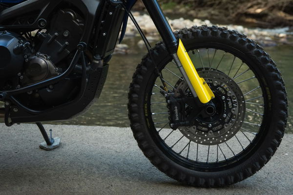 A Yamaha MT-09 Tenere personalizzato