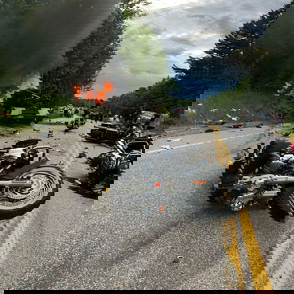 Crash di motocicletta