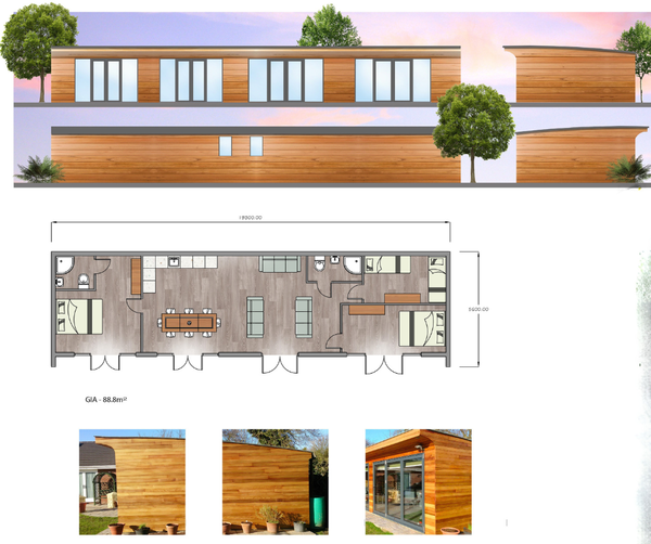 Pianificazione di disegni che mostrano lo sviluppo