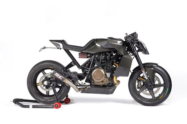 Custom Husqvarna Vitpilen di Charles Leclerc 701