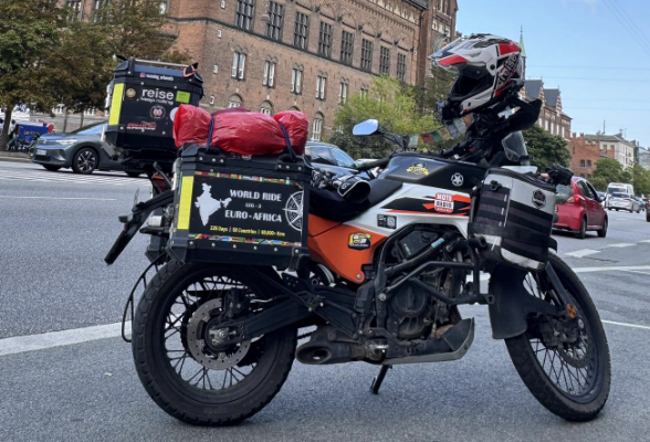 Bike di avventura KTM 390 di Yogesh Alekari. Credito fotografico - Yogesh Alekari