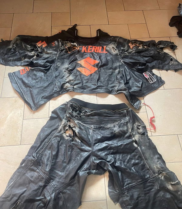 Il kit di Danny Cockerill ha preso un pestaggio serio