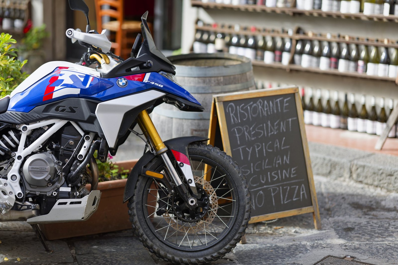 BMW F450 GS 2026 - dettaglio