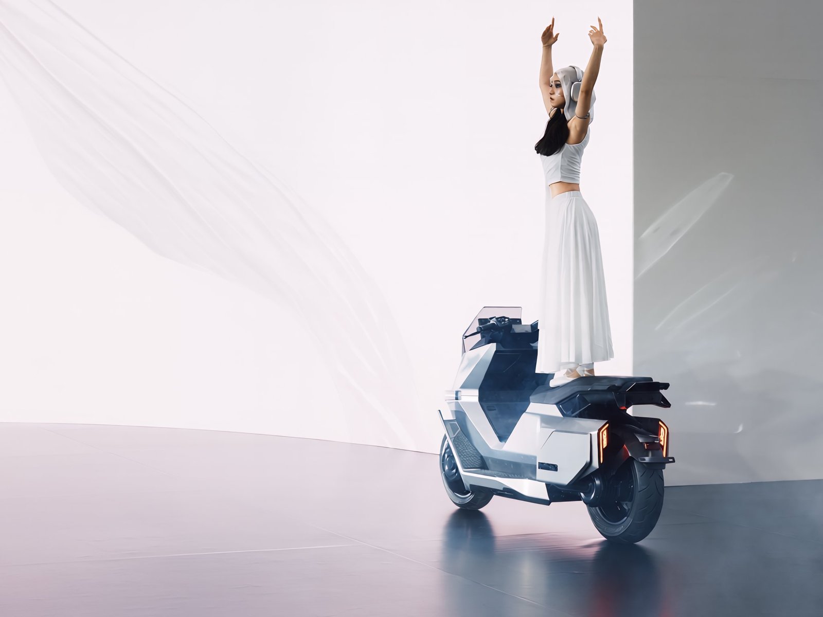 Lo scooter autobilanciante Omoway OMO-X