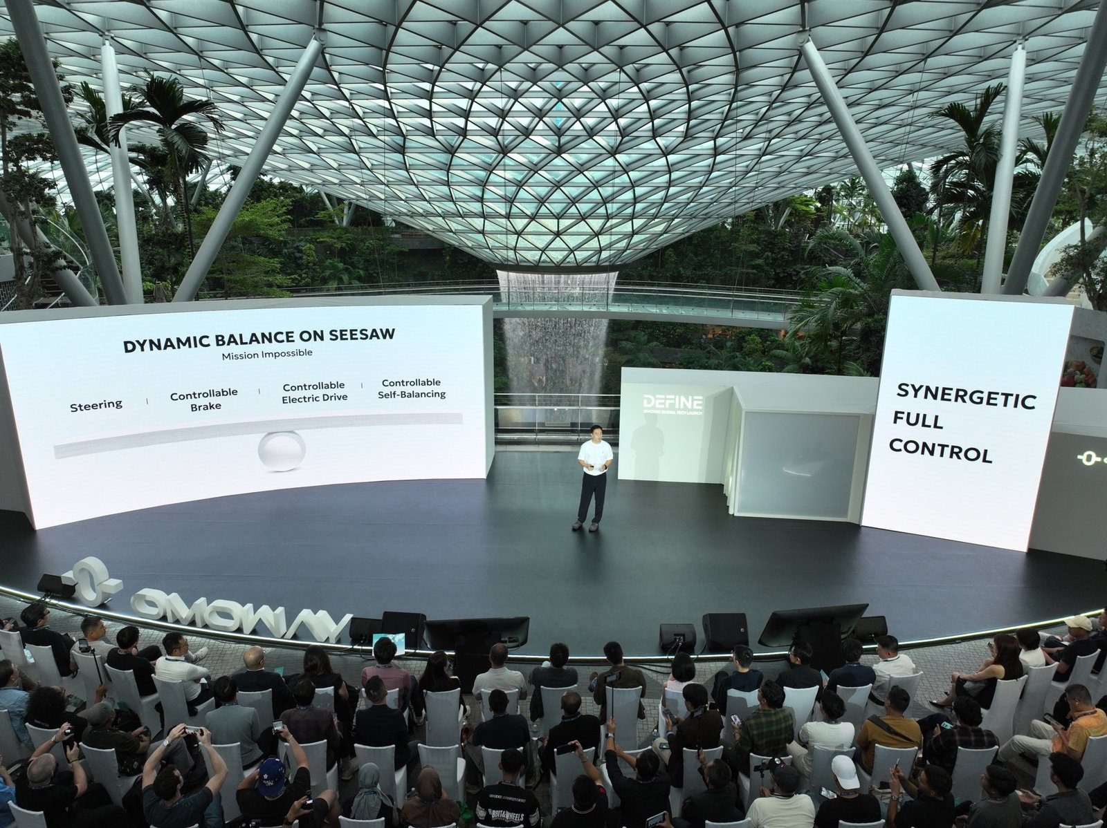 L'evento di lancio di Omoway OMO-X