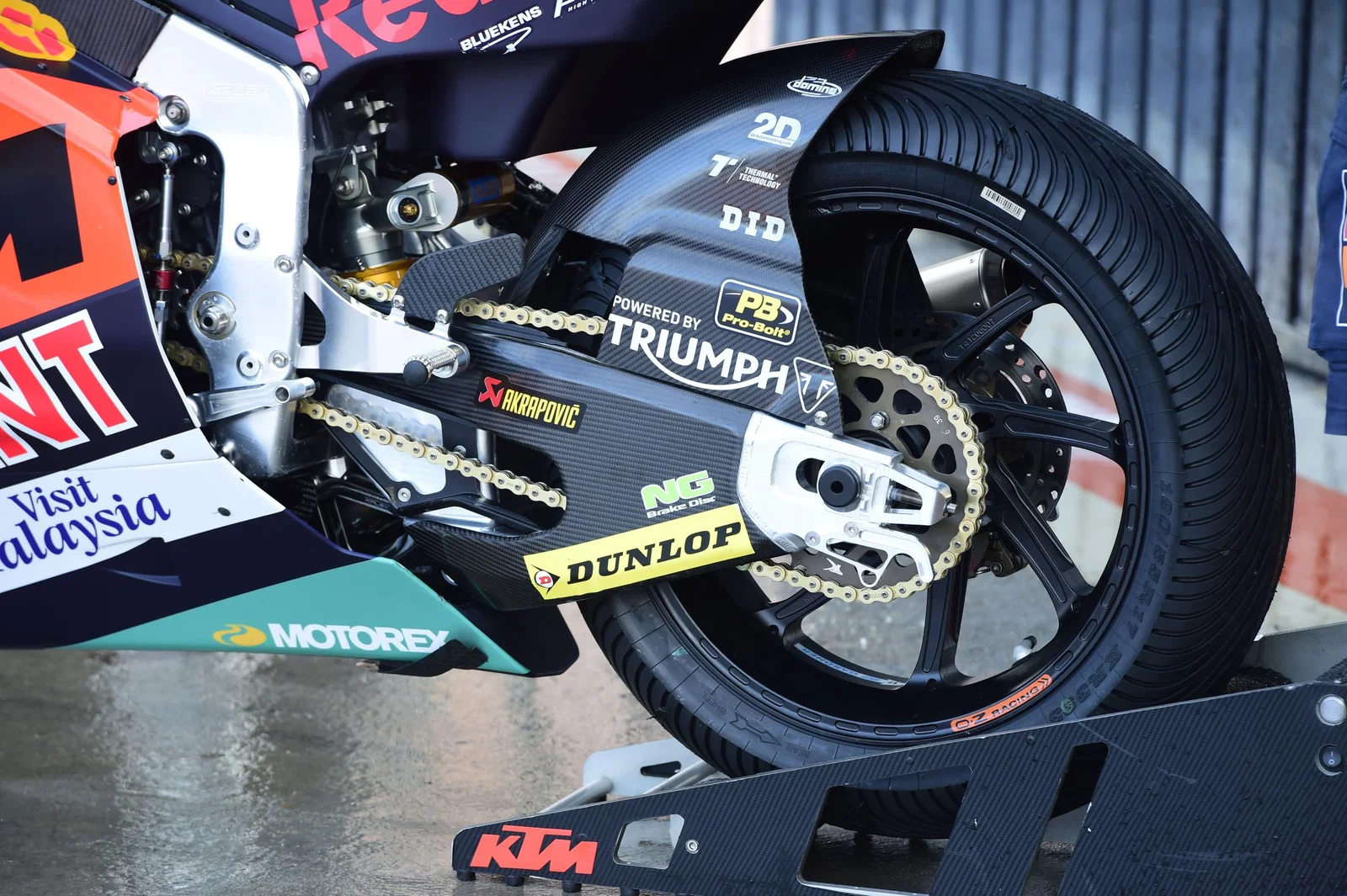 Un forcellone Moto2