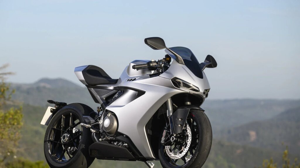 The new Norton Manx R superbike.
