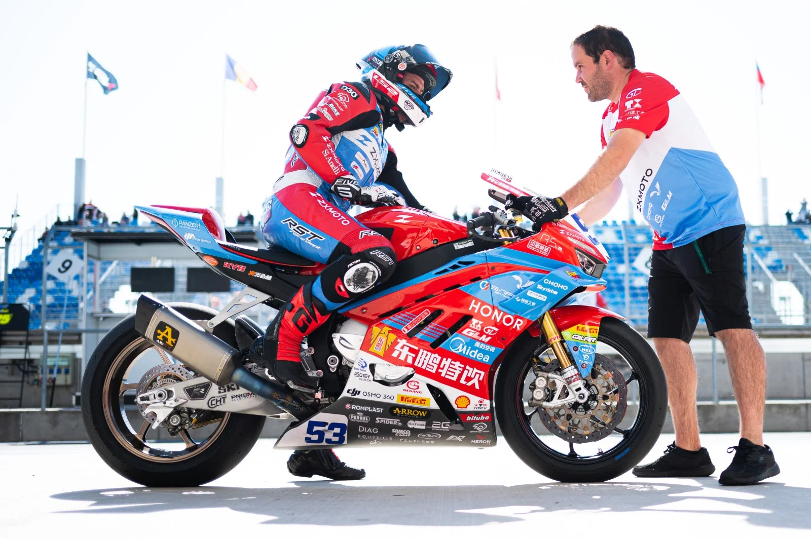 ZXMoto 820RR-RS Moto mondiale Supersport.