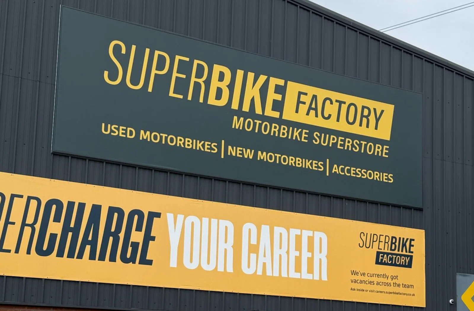 Uno showroom della fabbrica SuperBike