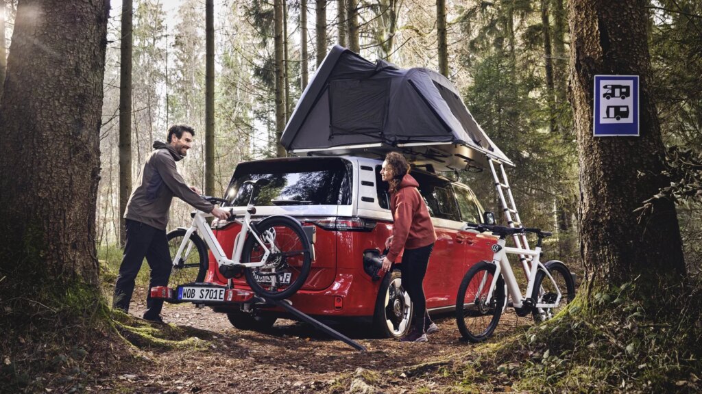 A VW-branded bicycle