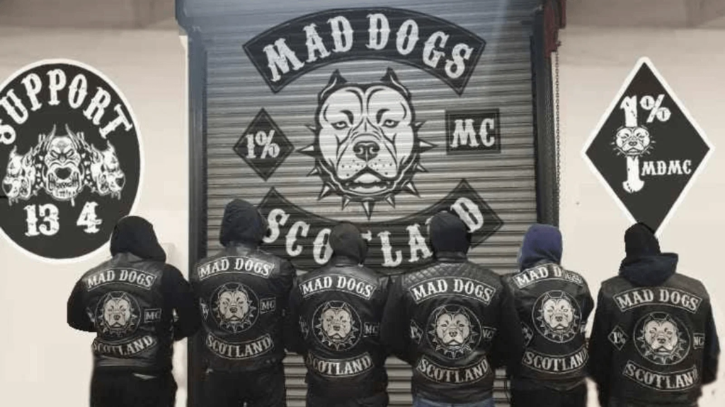 Mad Dogs club members. Credit: Mad Dogs Motorcycle Club/Facebook.