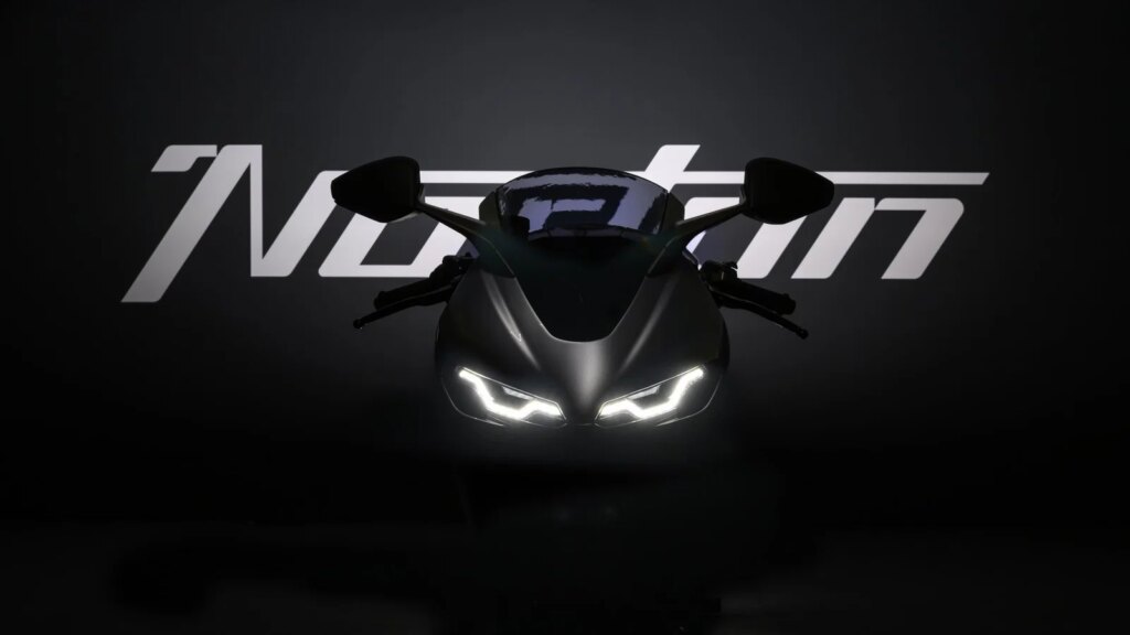 The new Norton Manx R teased.