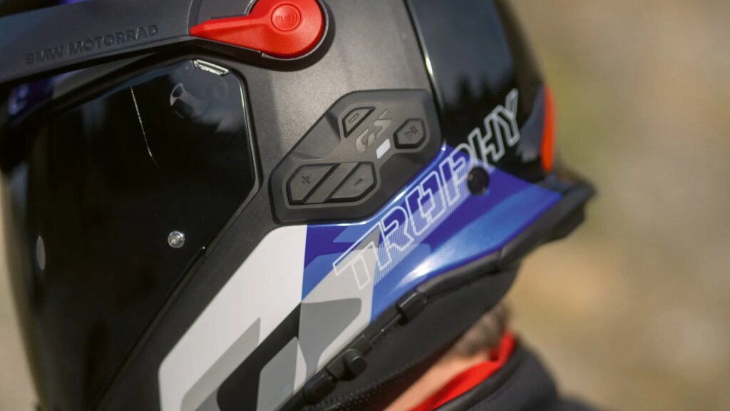 GS Trophy riders will benefit from a co-developed intercom system from Sena and BMW.