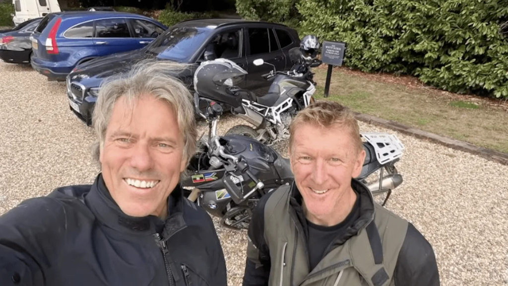 John Bishop and Tim Peake