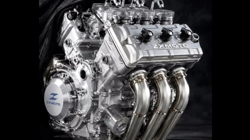 The ZXMoto V5 engine