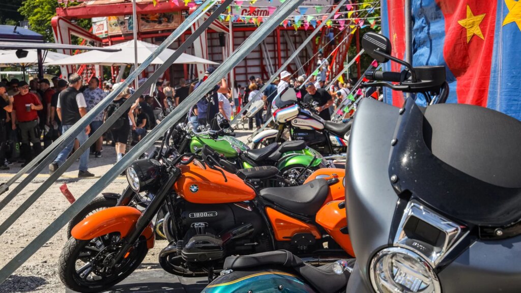 A BMW R18 at BMW Motorrad Days